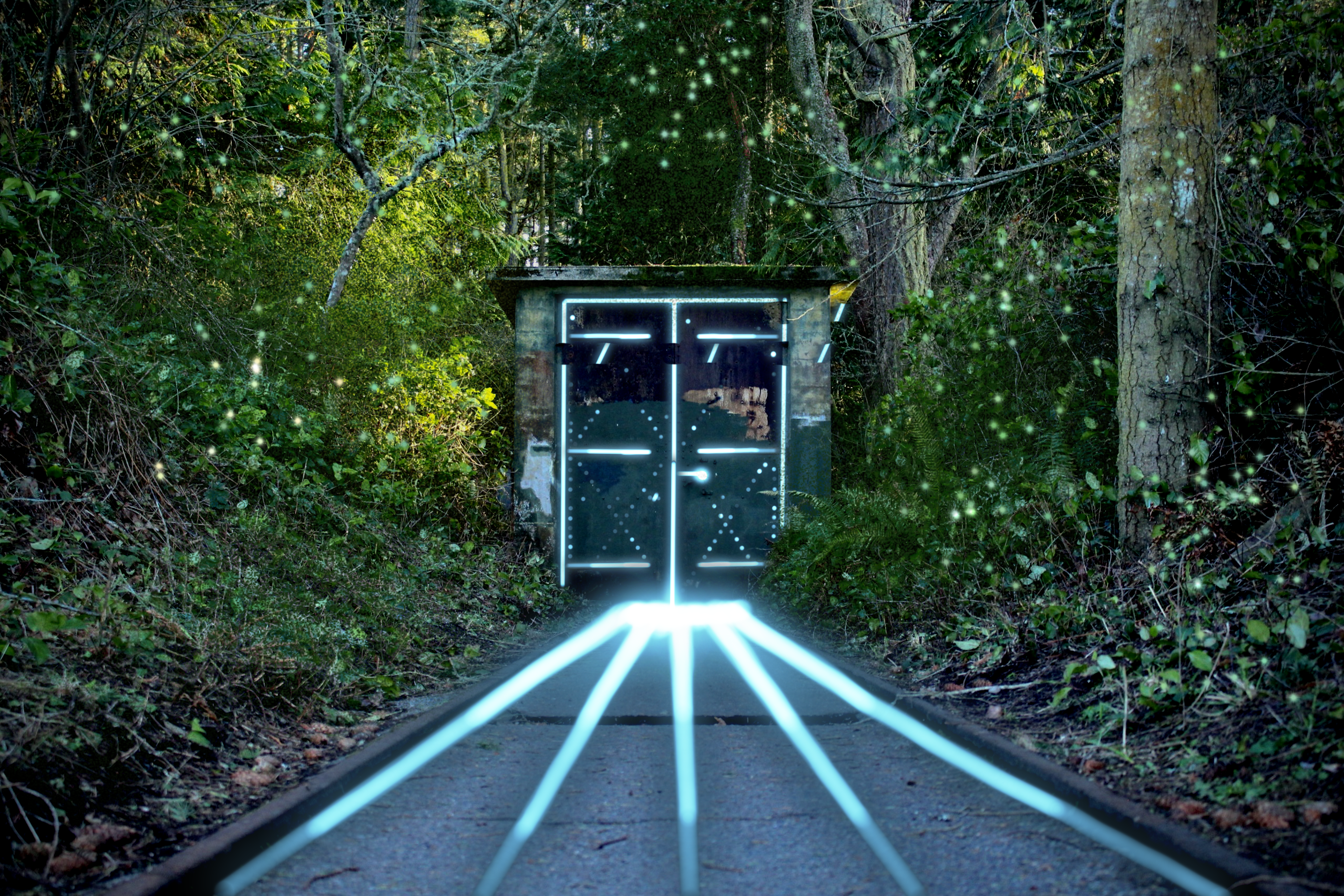 a glowing gateway stands before you, do you open it?